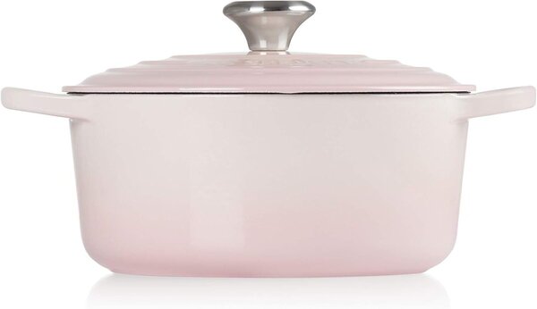 Le Creuset Signature Öntöttvas Lábas fedővel Ø 24cm 4,2L - Rózsaszín