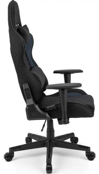 Gamer szék SENSE7 Spellcaster szövet fotel, fekete-kék
