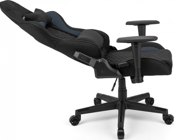 Gamer szék SENSE7 Spellcaster szövet fotel, fekete-kék