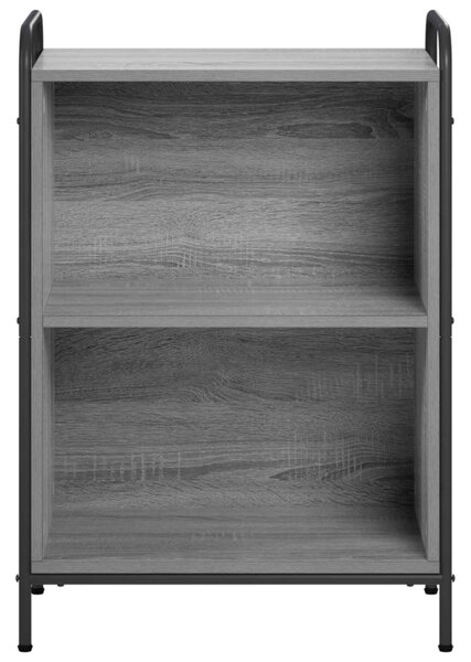 Könyvespolc 55,5 x 33 x 174 cm Szerelt Fa Szürke Sonoma