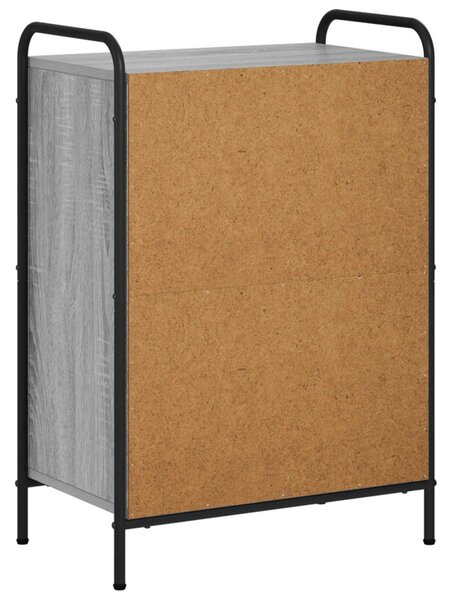 Könyvespolc 55,5 x 33 x 174 cm Szerelt Fa Szürke Sonoma
