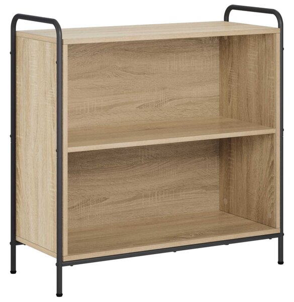 Könyvespolc 80 x 33 x 80 cm Szerelt Fa Sonoma Tölgy