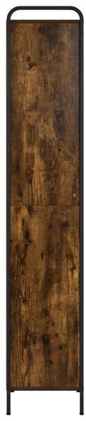Könyvespolc 55,5 x 33 x 174 cm Szerelt Fa Füstös Tölgy