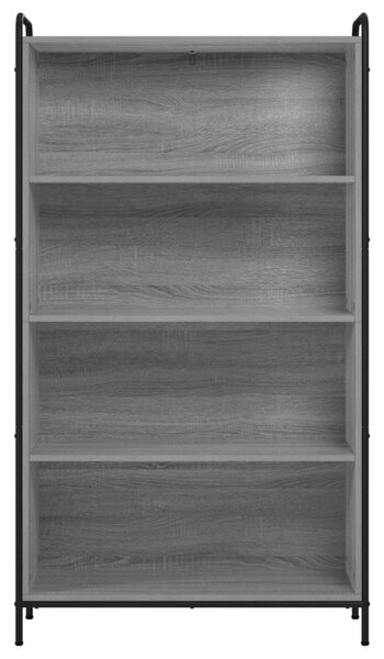 Könyvespolc 55,5 x 33 x 174 cm Szerelt Fa Szürke Sonoma