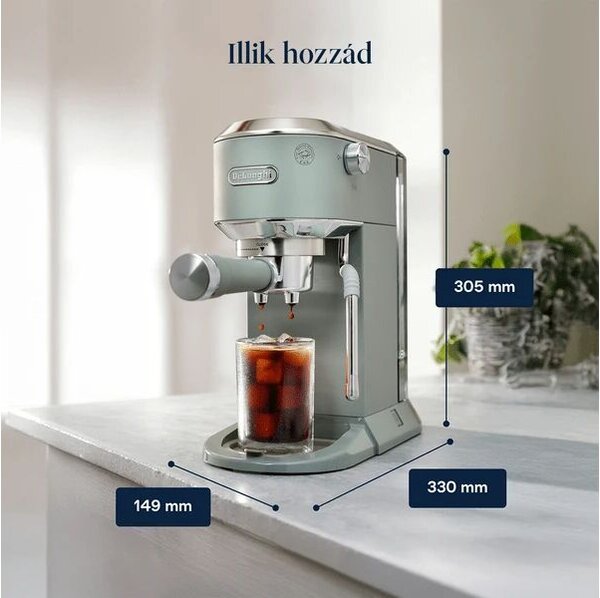 DeLonghi EC890.GR Dedica Duo zöld espresso kávéfőző