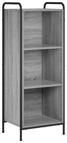 Könyvespolc 55,5 x 33 x 174 cm Szerelt Fa Szürke Sonoma