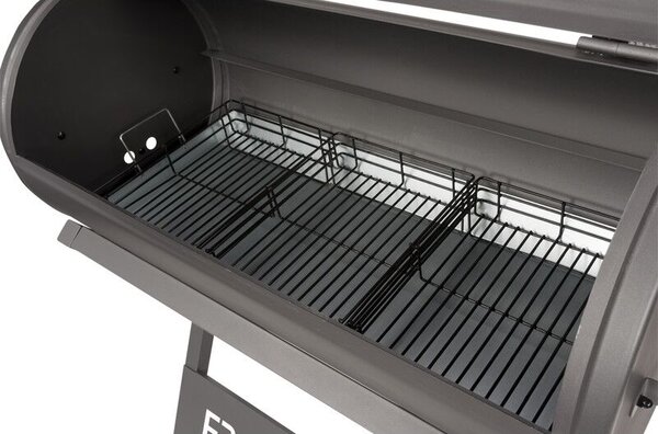 Beépíthető szénes grillsütő, Boretti, Barilo Top, 87 x 41 cm, antracit