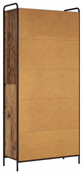 Könyvespolc 55,5 x 33 x 174 cm Szerelt Fa Antik Fa