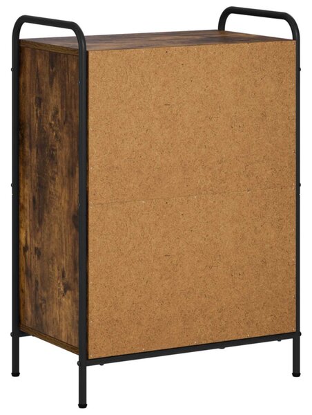Könyvespolc 55,5 x 33 x 174 cm Szerelt Fa Füstös Tölgy