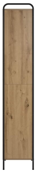 Könyvespolc 55,5 x 33 x 174 cm Szerelt Fa Kézműves Tölgy