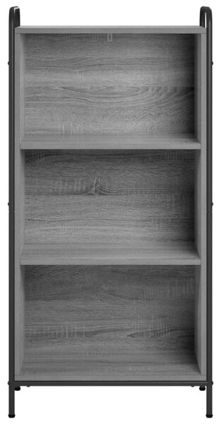 Könyvespolc 55,5 x 33 x 174 cm Szerelt Fa Szürke Sonoma