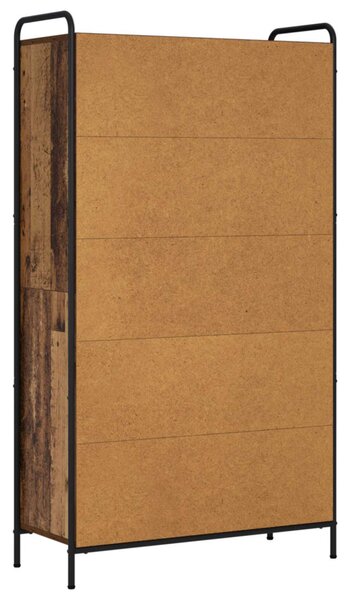 Könyvespolc 55,5 x 33 x 174 cm Szerelt Fa Antik Fa