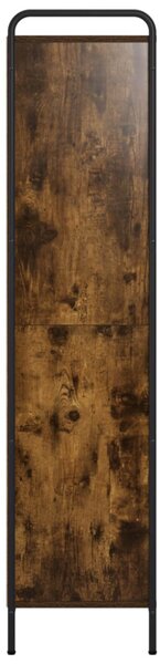 Könyvespolc 55,5 x 33 x 174 cm Szerelt Fa Füstös Tölgy