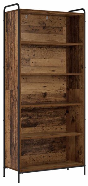 Könyvespolc 55,5 x 33 x 174 cm Szerelt Fa Antik Fa
