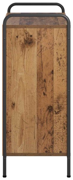 Könyvespolc 80 x 33 x 80 cm Szerelt Fa Antik Fa