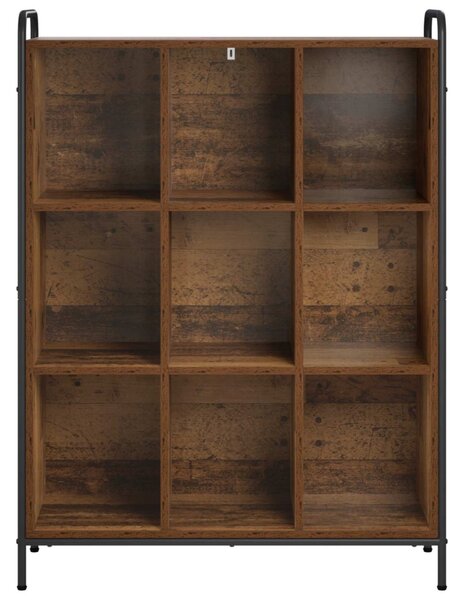 Könyvespolc 57 x 33 x 111 cm Szerelt Fa Antik Fa