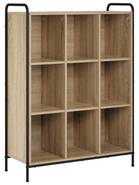 Könyvespolc 57 x 33 x 111 cm Szerelt Fa Sonoma Tölgy