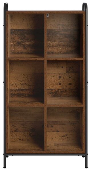 Könyvespolc 57 x 33 x 111 cm Szerelt Fa Antik Fa