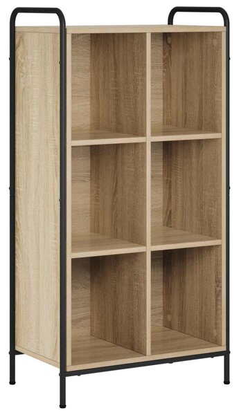 Könyvespolc 57 x 33 x 111 cm Szerelt Fa Sonoma Tölgy