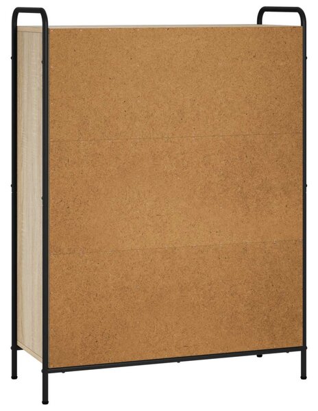 Könyvespolc 57 x 33 x 111 cm Szerelt Fa Sonoma Tölgy