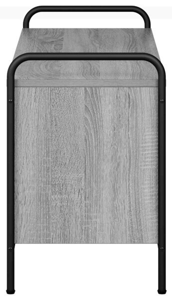 TV szekrény 140 x 39,5 x 50 cm Szürke Sonoma Szerelt Fa