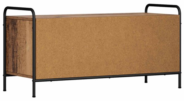 TV szekrény 140 x 39,5 x 50 cm Antik Fa Szerelt Fa