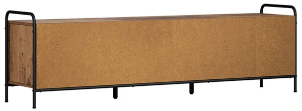 TV szekrény 140 x 39,5 x 50 cm Antik Fa Szerelt Fa