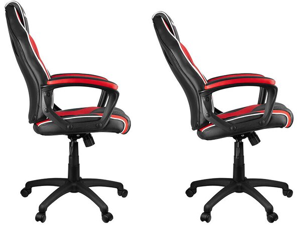 Tracer GAMEZONE GC33, Max. 120 kg, 48-58 cm ülésmagasság, Class 2, Fekete-Piros-Fehér, Gamer Szék