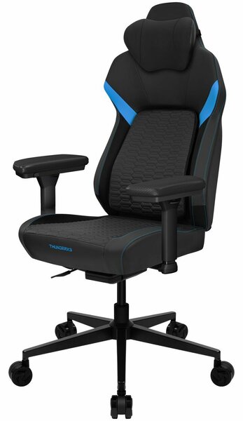 ThunderX3 CORE Smart Racer PC gamer szék Párnázott ülés Fekete, Kék