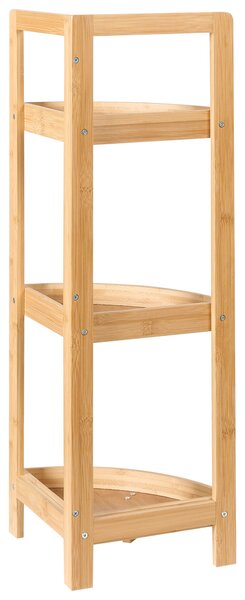 Sarokpolc ILLAMPU Bambusz Világosbarna