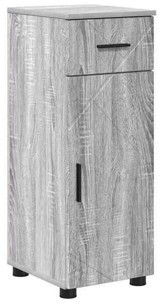 VidaXL Fürdőszoba bútor szett 4 db Szürke Sonoma 61 x 35 x 64 cm