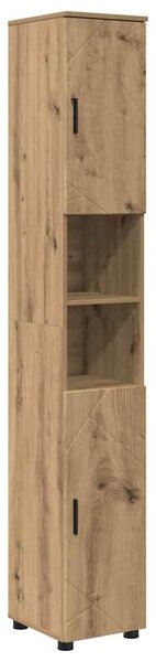 VidaXL Fürdőszoba bútor szett 5 db Artisan tölgy 35 x 30 x 192 cm