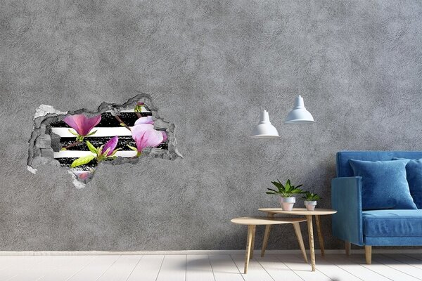 3d fali matrica lyuk a falban Magnolia rudak