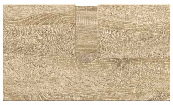 VidaXL Fürdőszoba bútor szett 3 pcs sonoma tölgy 61 x 35 x 64 cm