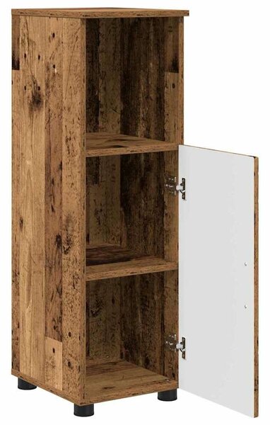 VidaXL Fürdőszoba bútor szett 3 pcs Régi fa 76.5 x 35 x 64 cm Faanyag