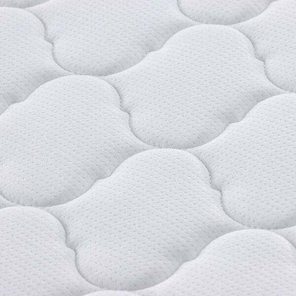VidaXL Matrac Fehér 100 x 200 cm Jacquard szövet