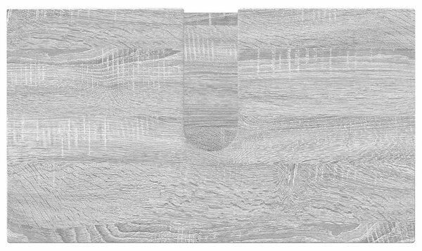 VidaXL Fürdőszoba bútor szett 4 db Szürke Sonoma 61 x 35 x 64 cm