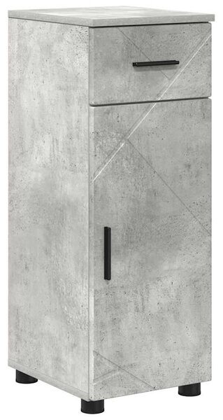 VidaXL Fürdőszoba bútor szett 5 db Beton Szürke 35 x 30 x 192 cm