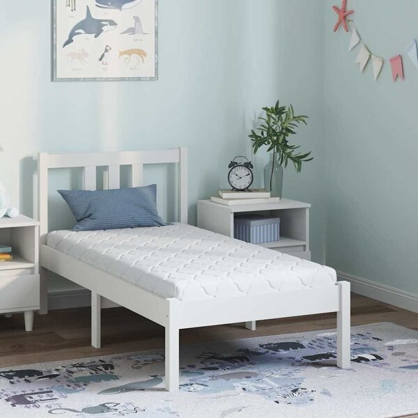 VidaXL Matrac Fehér 70 x 140 cm Jacquard szövet