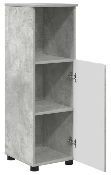 VidaXL Fürdőszoba bútor szett 3 pcs Beton szürke 61 x 35 x 64 cm