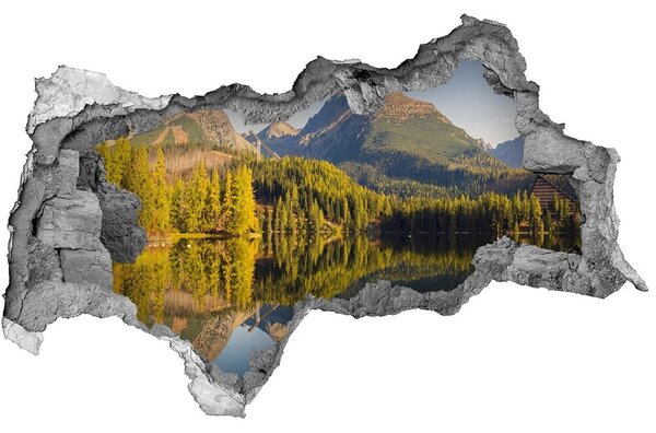 3d fali matrica lyuk a falban Panorama tatry
