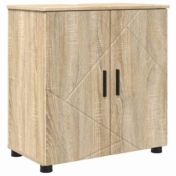 VidaXL Fürdőszoba bútor szett 5 pcs sonoma tölgy 61 x 35 x 64 cm