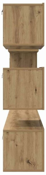 VidaXL TV szekrény garnitúra 6 pcs Artisan tölgy Faanyag