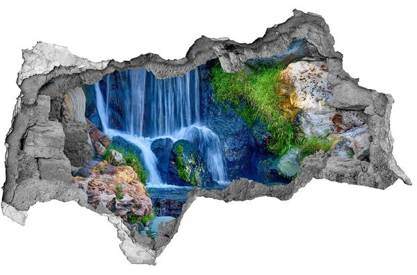 3d fali matrica lyuk a falban Tégla vízesés