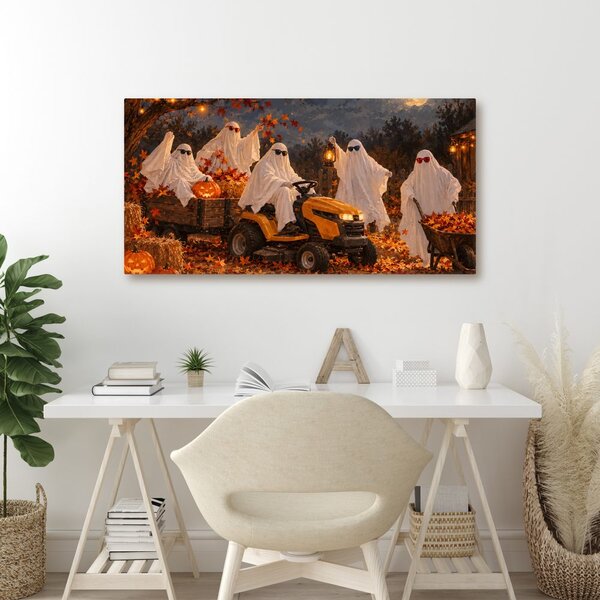 Kép halloweeni szellemparti