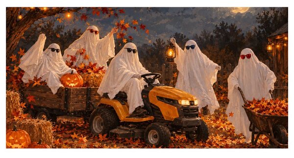 Kép halloweeni szellemparti
