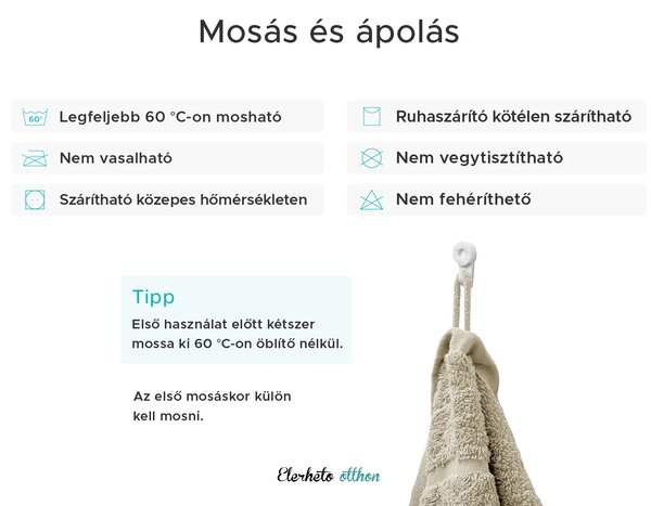 Comfort Maxi fürdőlepedő 100x200 cm barna, 100% pamut