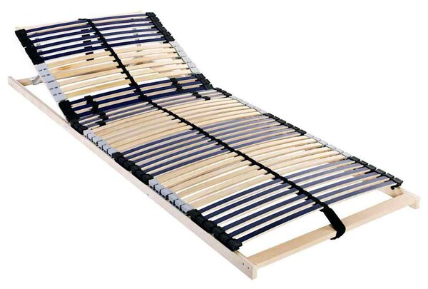 VidaXL Lécalap Barna 80 x 190 cm Tömör bükkfa