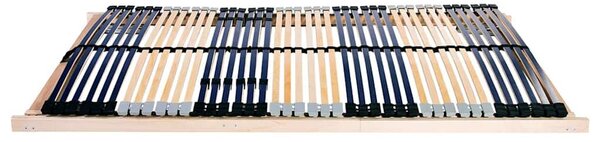 VidaXL Lécalap Barna 140 x 190 cm Tömör bükkfa