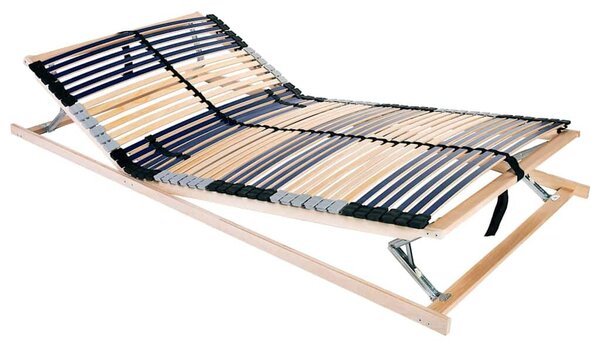 VidaXL Lécalap Barna 140 x 190 cm Tömör bükkfa